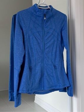 Lululemon Define Jacket in Heathered Blue